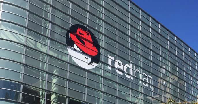 Moscone West graced with the Shadowman logo