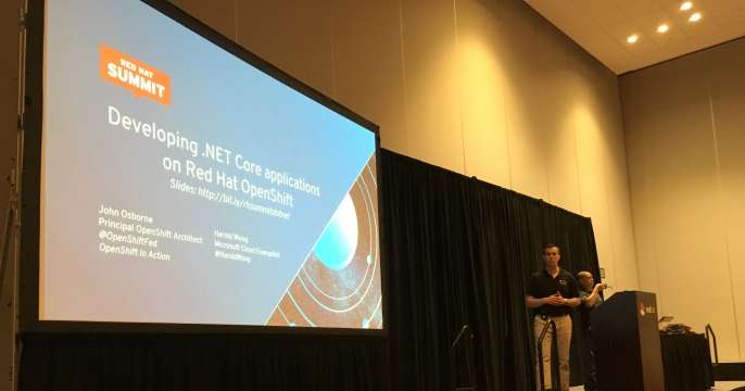 Red Hat Summit: Developing .NET Core Apps on Red Hat OpenShift