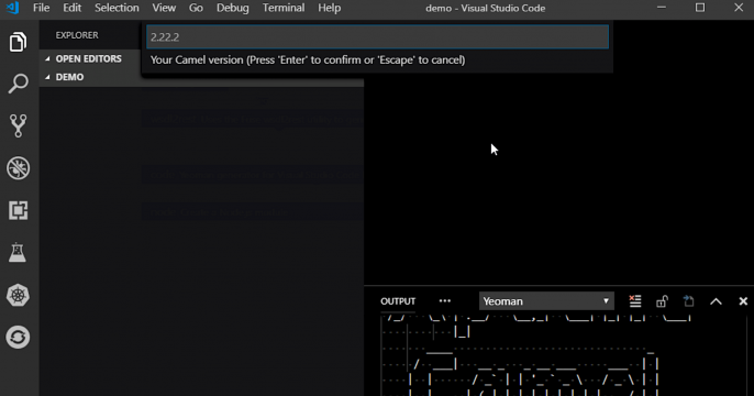 VS Code Yeoman Extension