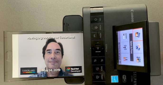 Raspberry Pi photo printer