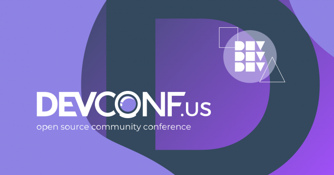 Banner of DevConf conference