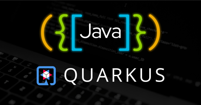 The Java and Quarkus logos