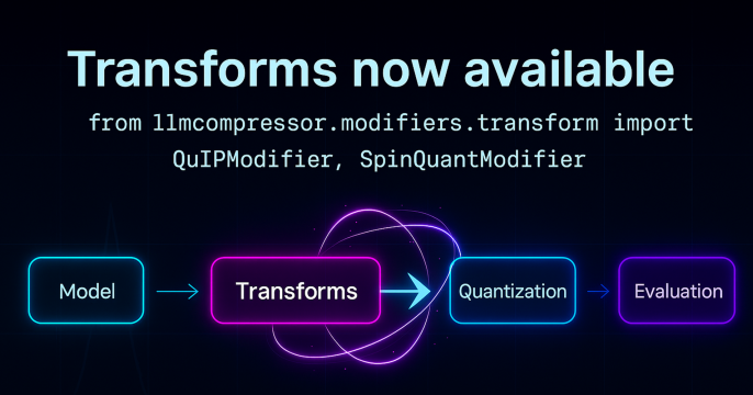 Featured image for LLM Compressor 0.7.0 release blog.
