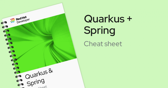 Quarkus + Spring Cheat sheet