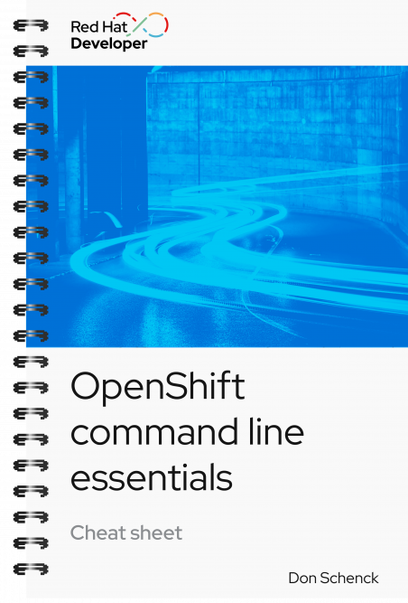 Cover graphics_OpenShift command-line essentials_Cheat sheet