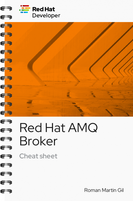 Red Hat AMQ Broker Cheat Sheet cover