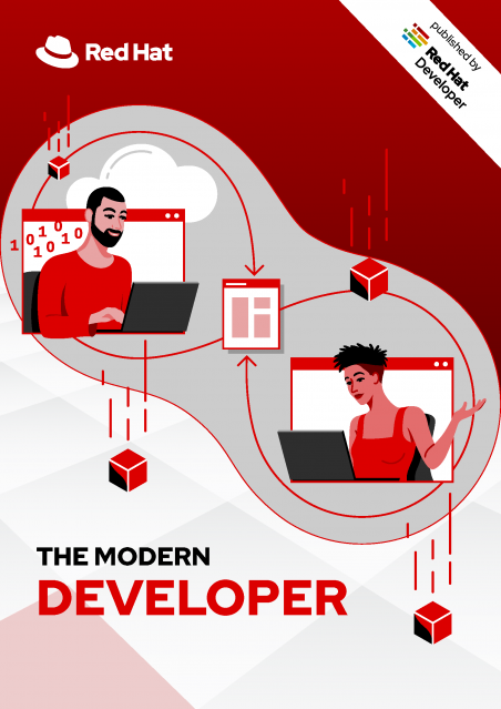 The Modern Developer e-book cover image