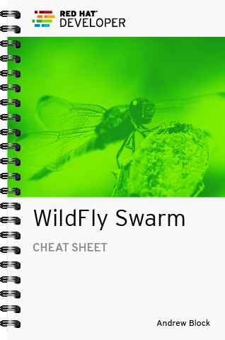 WildFly Swarm Cheat Sheet Cover