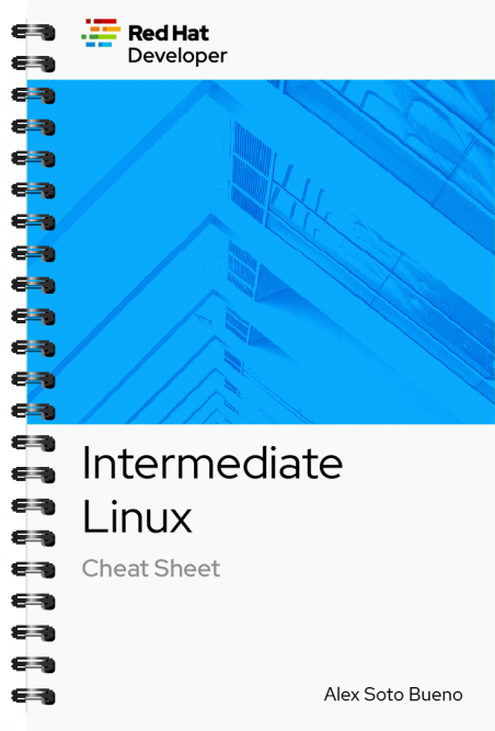 intermediate-linux cheat sheet cover
