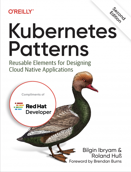 Kubernetes Patterns e-book cover