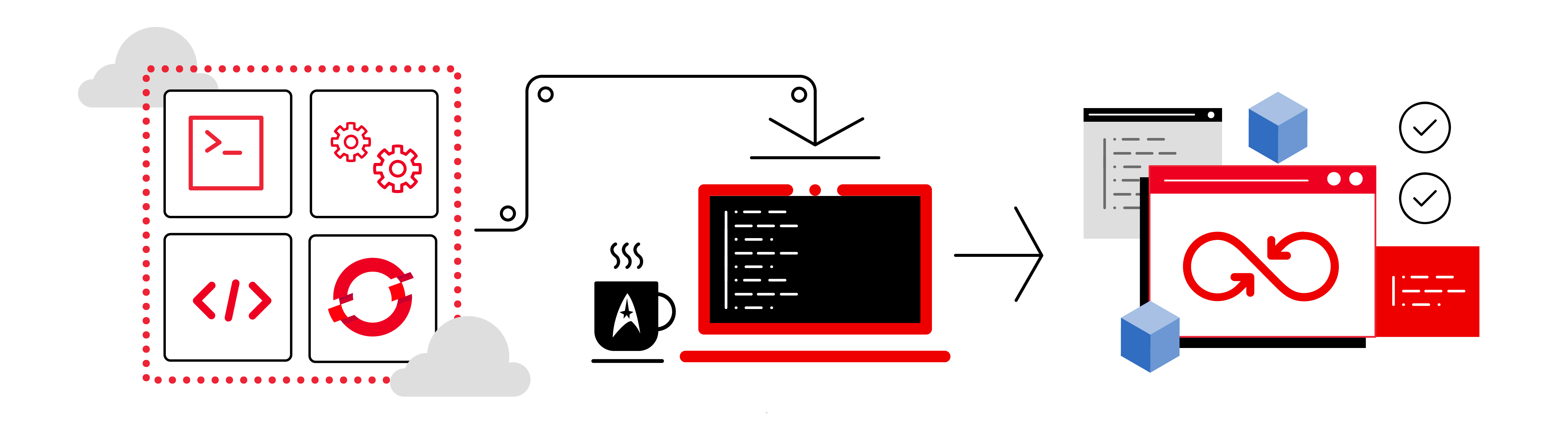 RHD downloads illustration