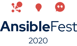 Ansiblefest 2020 hero logo