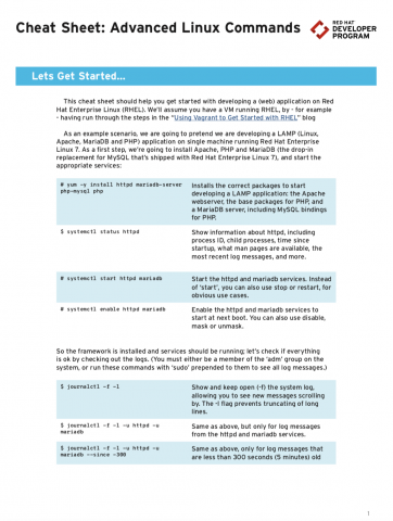 Intro to Advanced Linux