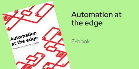 Automation at the edge e-book tile card