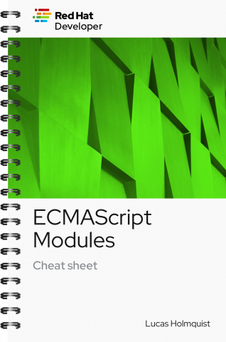 ECMAScript modules cheat sheet cover