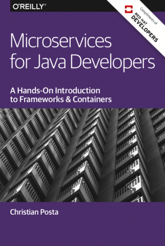 microservices for java developers cover page