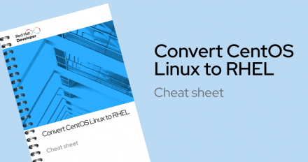 Convert CentOS Linux to RHEL share and feature image