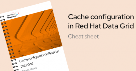 Cache configuration in Red Hat Data Grid