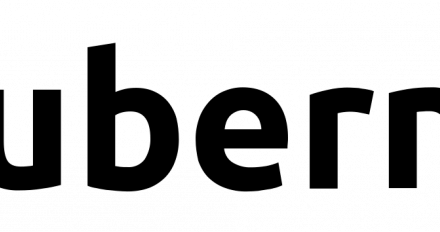 Kubernetes logo with text