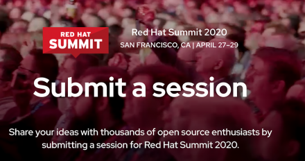 Red Hat Summit 2020 CFP