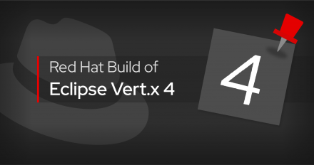 Featured image: Red Hat Build of Eclipse Vert.x 4