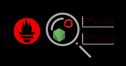Featured image for "Monitoring Node.js applications on Red Hat OpenShift with Prometheus."
