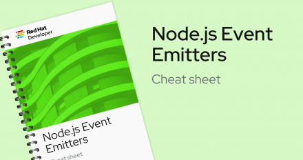 Node.js event emitter cheat sheet