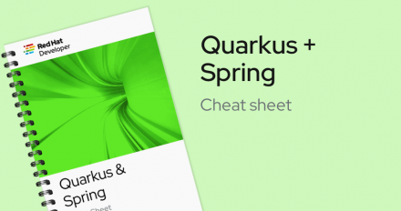 Quarkus + Spring Cheat sheet