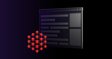 A code editor window with an AI model overlaid on top