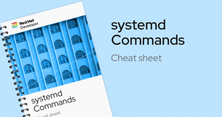 systemd Commands cheat sheet card image