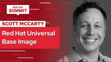 Scott McCarty introduces Red Hat Universal Base Images