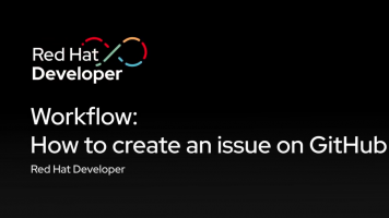 Workflow: How to create an issue on GitHub