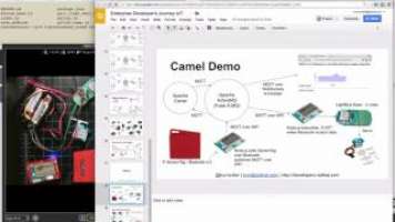 TI SensorTag to Lightblue Bean via Intel Edison MQTT