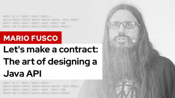 Let's make a contract: The art of designing a Java API | DevNation Tech Talk
