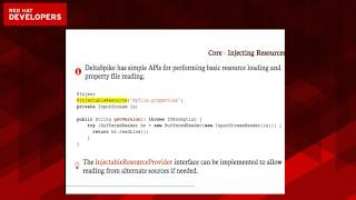 JavaOne 2015 -  Rafael Benevides -  Apache DeltaSpike, the CDI Toolbox