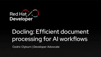 Docling: Efficient document processing for AI workflows
