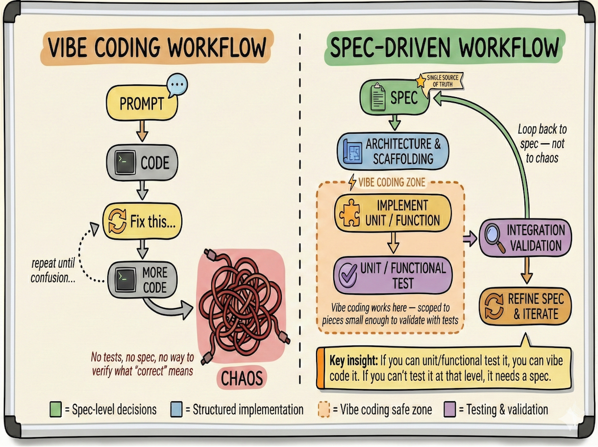 Spec-driven workflow